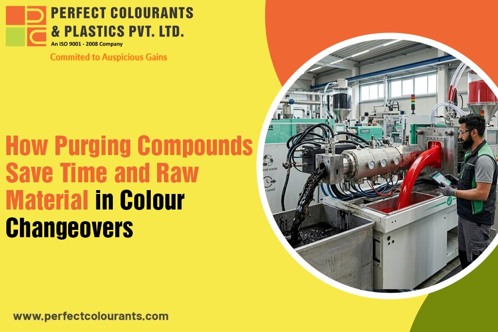 How Purging Compounds Save Time and Raw Material in Colour Changeovers